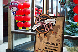 永恒记忆 合拍摄影下的婚礼瞬间